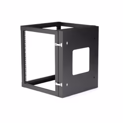 StarTech.com 12U Hinged Open Frame Wall-Mount Server Rack - 22 in. Deep