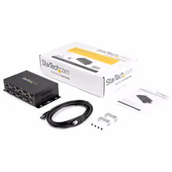 StarTech.com 8 Port USB to DB9 RS232 Serial Adapter Hub – Industrial DIN Rail and Wall Mountable - Additional view 5