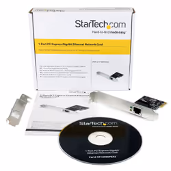 StarTech.com 1 Port PCI Express PCIe Gigabit Network Server Adapter NIC Card - Dual Profile - Additional view 4