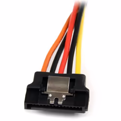 StarTech.com 6in Latching SATA Power Y Splitter Cable Adapter - M/F - Additional view 4