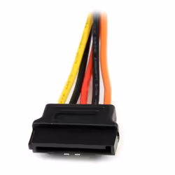 StarTech.com 6in Latching SATA Power Y Splitter Cable Adapter - M/F - Additional view 5