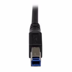 StarTech.com 1m Black SuperSpeed USB 3.0 Cable - Right Angle A to B - M/M - Additional view 5