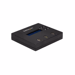 StarTech.com Standalone 1 to 2 USB Thumb Drive Duplicator and Eraser, Multiple USB Flash Drive Copier, System and File and Whole-Drive Copy at 1.5 GB/min, Single and 3-Pass Erase, LCD Display - Additional view 6