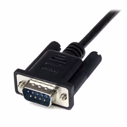 StarTech.com 1m Black DB9 RS232 Serial Null Modem Cable F/M - Additional view 4