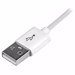 StarTech.com 1 m (3 ft.) USB to Lightning Cable - iPhone / iPad / iPod Charger Cable - High Speed Charging Lightning to USB Cable - Apple MFi Certified - White - Additional view 4
