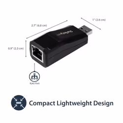 StarTech.com USB 3.0 to Gigabit Ethernet NIC Network Adapter – 10/100/1000 Mbps - Additional view 6