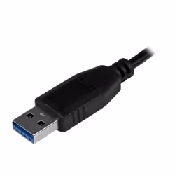 StarTech.com Portable 4 Port SuperSpeed Mini USB 3.0 Hub - Black~Portable 4 Port SuperSpeed Mini USB 3.0 Hub - 5Gbps - Black - Additional view 4