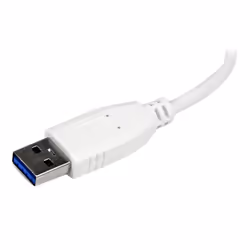 StarTech.com Portable 4 Port SuperSpeed Mini USB 3.0 Hub - White~Portable 4 Port SuperSpeed Mini USB 3.0 Hub - 5Gbps - White - Additional view 5