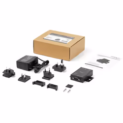 StarTech.com 1-Port Serial-to-IP Ethernet Device Server - RS232 - DIN Rail and Surface Mountable - Aluminum - Additional view 5