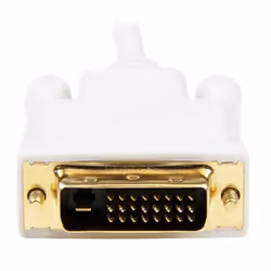 StarTech.com 6 ft Mini DisplayPort to DVI Adapter Converter Cable – Mini DP to DVI 1920x1200 - White