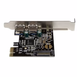 StarTech.com 2 Port PCI Express PCIe SuperSpeed USB 3.0 Controller Card w/ SATA Power - Additional view 4