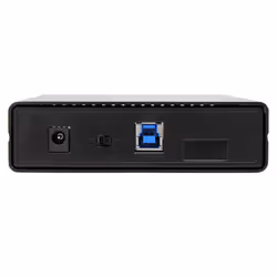 StarTech.com 3.5in Black USB 3.0 External SATA III Hard Drive Enclosure with UASP for SATA 6 Gbps – Portable External HDD