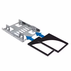 StarTech.com Dual 2.5" to 3.5" HDD Bracket for SATA Hard Drives - 2 Drive 2.5" to 3.5" Bracket for Mounting Bay - Additional view 5