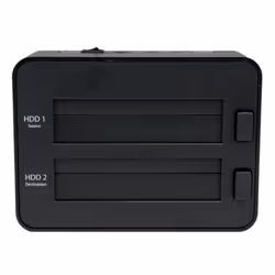 StarTech.com Dual Bay Hard Drive Duplicator and Eraser, Standalone SATA HDD/SSD Cloner/Copier, USB 3.0 to SATA Docking Station, Hard Drive Duplicator and Sanitizer Dock, Toolless / Top-Loading Design