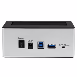 StarTech.com USB 3.0 SATA III Hard Drive Docking Station SSD / HDD with integrated Fast Charge USB Hub and UASP support for SATA 6 Gbps - Black