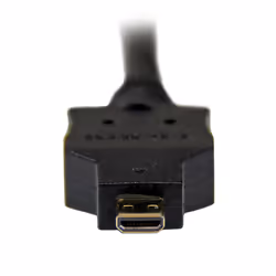 StarTech.com 6ft (2m) Micro HDMI to DVI Cable - Micro HDMI to DVI Adapter Cable - Micro HDMI Type-D Device to DVI-D Single Link Monitor/Display/Projector Video Converter Cord - Durable