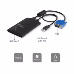 StarTech.com USB Crash Cart Adapter with File Transfer & Video Capture - Additional view 7