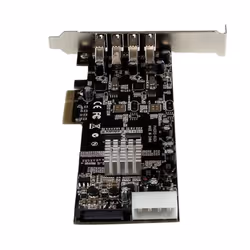 StarTech.com 4 Port PCI Express (PCIe) SuperSpeed USB 3.0 Card Adapter w/ 2 Dedicated 5Gbps Channels - UASP - SATA / LP4 Power - Additional view 4