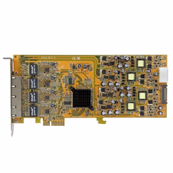 StarTech.com 4 Port Gigabit Power over Ethernet PCIe Network Card - PSE / PoE PCI Express NIC - Additional view 4