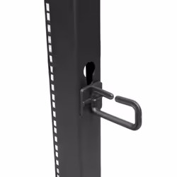 StarTech.com 4-Post 42U Mobile Open Frame Server Rack, Four Post 19" Network Rack with Wheels, Rolling Rack with Adjustable Depth for Computer/AV/Data/IT Equipment - Casters, Leveling Feet or Floor Mounting - Additional view 4