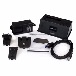 StarTech.com Single Bay USB 3.0 to SATA Hard Drive Docking Station, USB 3.0 (5 Gbps) Hard Drive Dock, External 2.5/3.5" SATA I/II/III HDD/SSD Docking Station, Top-Loading Hard Drive Bay - Additional view 5
