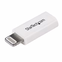 StarTech.com Micro USB to Lightning Adapter - Compact Micro USB to Lightning Connector for iPhone / iPad / iPod - Apple MFi C ...