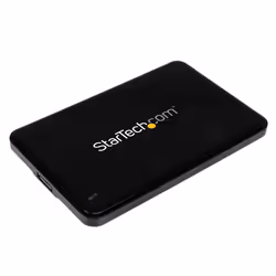 StarTech.com Drive Enclosure for 2.5in SATA SSDs / HDDs - USB 3.0 - 7mm, HDD/SSD enclosure, 2.5", Serial ATA, Serial ATA II, ...