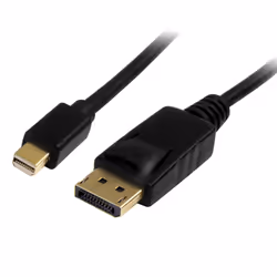 StarTech.com 3m (10ft) Mini DisplayPort to DisplayPort 1.2 Cable - 4K x 2K UHD Mini DisplayPort to DisplayPort Adapter Cable ...