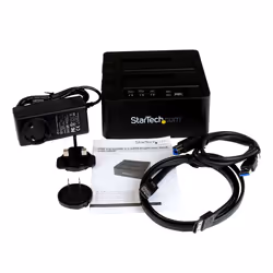 StarTech.com Dual Bay Hard Drive Duplicator, Standalone USB 3.0 (5 Gbps) / eSATA to 2.5/3.5" SATA III HDD/SSD Cloner/Copier, Hard Drive Docking Station, Hard Disk Cloner - Additional view 4