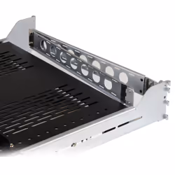 StarTech.com 2U Vented Sliding Server Rack Shelf w/ Cable Management Arm - 27.6 to 31.6in Adjustable Mounting Depth - 125lb - 19” Server Tray Shelf for Equipment Rack - 24in Deep - Additional view 3