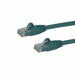 StarTech.com 1m CAT6 Ethernet Cable - Green CAT 6 Gigabit Ethernet Wire -650MHz 100W PoE RJ45 UTP Network/Patch Cord Snagless ...
