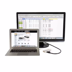 StarTech.com Travel A/V Adapter: 3-in-1 Mini DisplayPort to VGA DVI or HDMI Converter - White - Additional view 5
