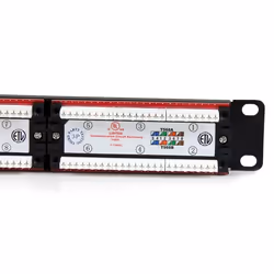 StarTech.com 24 Port 1U Rackmount Cat 6 110 Patch Panel - Additional view 4
