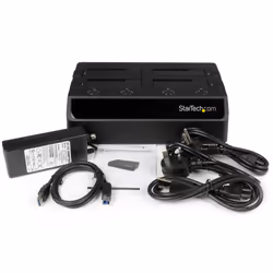 StarTech.com 4-Bay USB 3.0 to SATA Hard Drive Docking Station, USB Hard Drive Dock, External 2.5/3.5" SATA III SSD/HDD Docking Station, Hot-Swap Hard Drive Bay, Top-Loading - Additional view 6