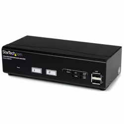 StarTech.com 2 Port USB VGA KVM Switch with DDM Fast Switching Technology and Cables, 1920 x 1440 pixels, Ethernet LAN, 10 W, ...