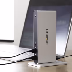 StarTech.com Dual-Monitor USB 3.0 Docking Station with DVI and Vertical Stand - Additional view 6