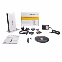 StarTech.com Dual-Monitor USB 3.0 Docking Station with DVI and Vertical Stand - Additional view 7