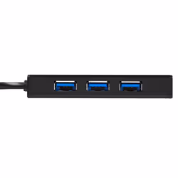 StarTech.com 3-Port Portable USB 3.0 Hub plus Gigabit Ethernet - Aluminum with Built-in Cable~3-Port Portable USB 3.0 Hub plus Gigabit Ethernet - 5Gbps - Aluminum with Built-in Cable - Additional view 5