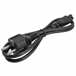 StarTech.com 1m (3ft) Laptop Power Cord, EU Schuko to C5, 2.5A 250V, 18AWG, Notebook / Laptop Replacement AC Cord, Power Brick Cord, Laptop Charger Cable, Clover Leaf/Mickey Mouse Power Cord - Additional view 4
