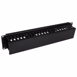 StarTech.com Horizontal 2U Server Rack Cable Management Finger Duct w/ Cover - 19" Network Rack Wire Duct Raceway Panel - Slotted Wire Duct - Additional view 4