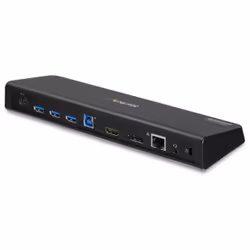 StarTech.com USB 3.0 Docking Station Dual Monitor with HDMI & 4K DisplayPort - USB 3.0 to 4x USB-A, Ethernet, HDMI and DP - USB Type A Universal Laptop Docking Station for Mac & Windows - Additional view 4