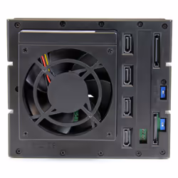 StarTech.com 4 Bay Aluminum Trayless Hot Swap Mobile Rack Backplane for 3.5in SAS II/SATA III - 6 Gbps HDD - Additional view 5