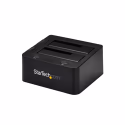 StarTech.com Dual-Bay USB 3.0 to SATA and IDE Hard Drive Docking Station, USB Hard Drive Dock, External 2.5/3.5" SATA I/II/III and IDE (40 pin) SSD/HDD Docking Station, Hot-Swap Hard Drive Bays, Top-Loading - Additional view 5