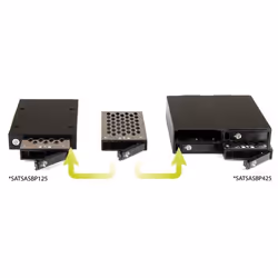 StarTech.com 4-bay mobile rack backplane for 2.5in SATA/SAS drives - Additional view 7