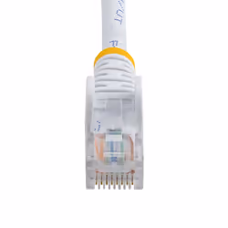 StarTech.com Cat5e Patch Cable with Snagless RJ45 Connectors - 3m, White - Additional view 4