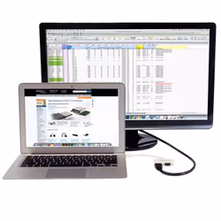 StarTech.com Travel A/V Adapter: 2-in-1 Mini DisplayPort to HDMI or VGA Converter - White - Additional view 5
