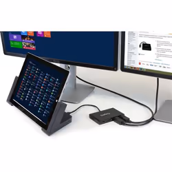 StarTech.com 4-Port Multi Monitor Adapter - DisplayPort 1.2 MST Hub - 4x 1080p - DisplayPort Video Splitter for Extended Desktop Mode on Windows PCs Only - DP to Quad DP Monitors - Additional view 5