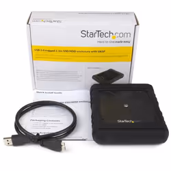 StarTech.com Rugged Hard Drive Enclosure - USB 3.0 to 2.5in SATA 6Gbps HDD or SSD - UASP - Additional view 6