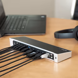 StarTech.com Triple-Monitor USB 3.0 Docking Station - 1x HDMI - 2x DisplayPort - Additional view 5