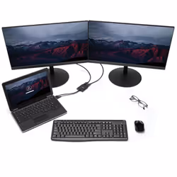 StarTech.com 2-Port Multi Monitor Adapter - Mini DisplayPort to 2x DisplayPort MST Hub - Dual 4K 30Hz - Video Splitter for Extended Desktop Mode on Windows PCs Only - mDP 1.2 to 2x DP - Additional view 5